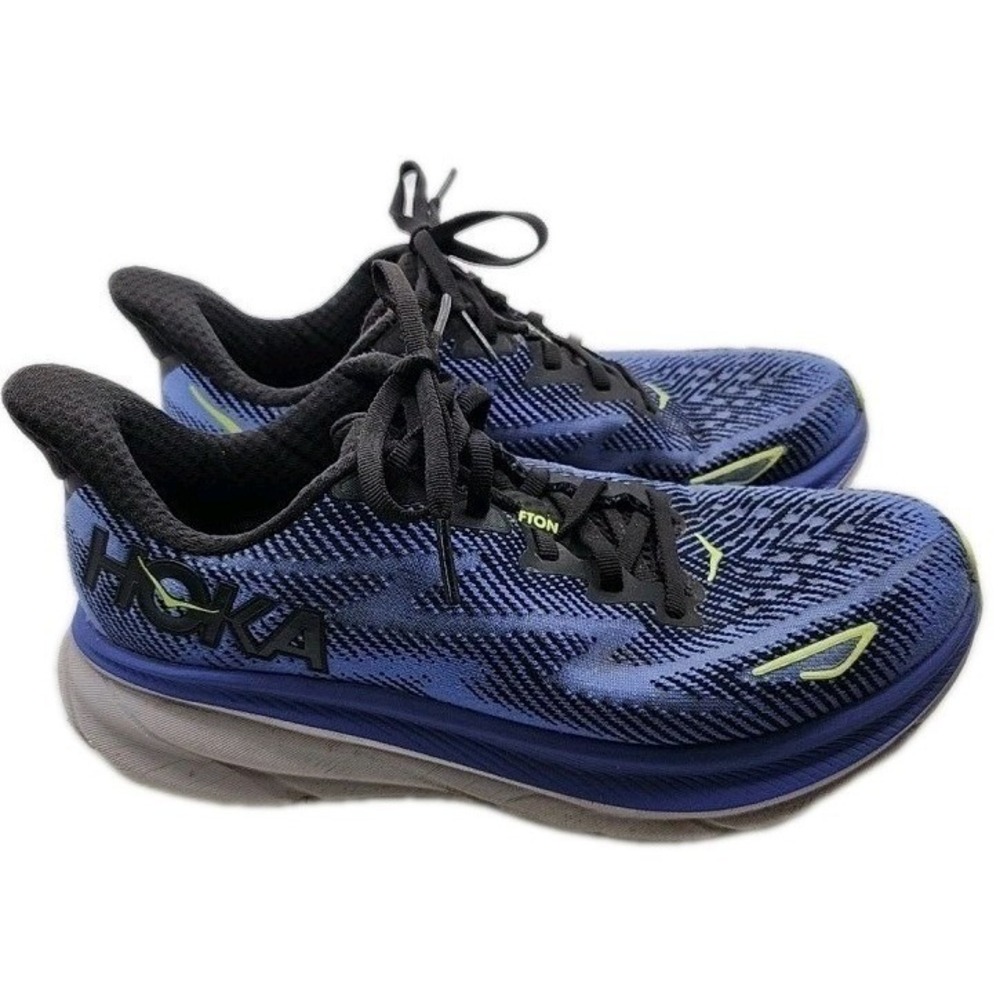 Hoka One One Clifton 9 Blue Women Size 7.5 B Shoes Running